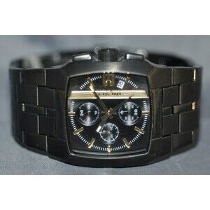 New Diesel Men's Chronograph Black Dial Black Stainless Steel Watch